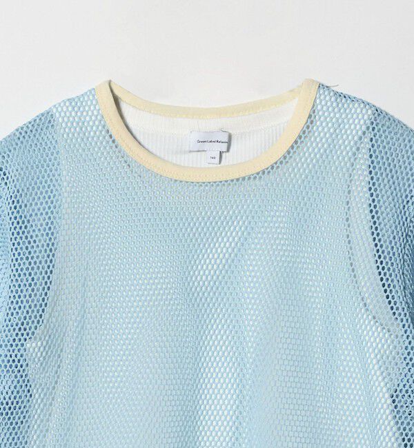 UNITED ARROWS green label relaxing「メッシュTシャツ＋タンクトップ セット / キッズ  140cm-160cm」|Tシャツ・カットソー|