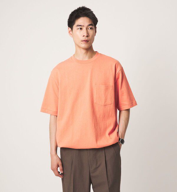 UNITED ARROWS green label relaxing「ヴィンテージライク ヘビーウェイト ドローストリング 半袖 Tシャツ カットソー」|Tシャツ・カットソー|