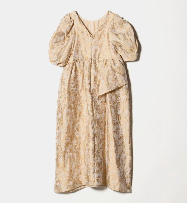 EMMEL REFINES「＜ANDRESD＞ANDRESD バブルスリーブ ジャガード ワンピース＜ Select by EMMEL REFINES ＞」|ワンピース|