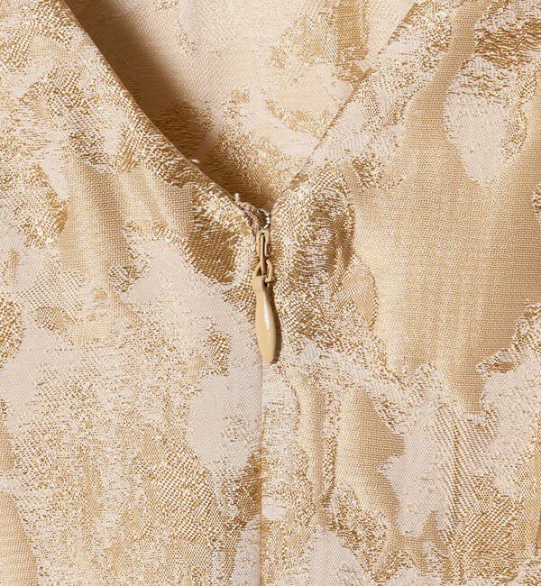 EMMEL REFINES「＜ANDRESD＞ANDRESD バブルスリーブ ジャガード ワンピース＜ Select by EMMEL REFINES ＞」|ワンピース|