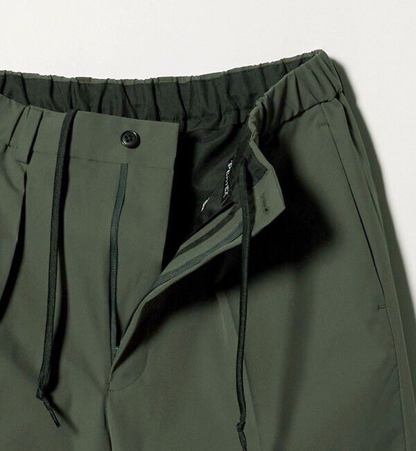 UNITED ARROWS green label relaxing「A+ PERTEX UNLIMITED コットンライク リラックス 1プリーツ スラックス セットアップパンツ -ウォッシャブ」|スラックス|