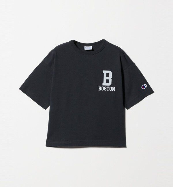 UNITED ARROWS green label relaxing「＜Champion＞ボストン ショートスリーブ Tシャツ / キッズ 110cm-130cm」|Tシャツ・カットソー|DK.GRAY