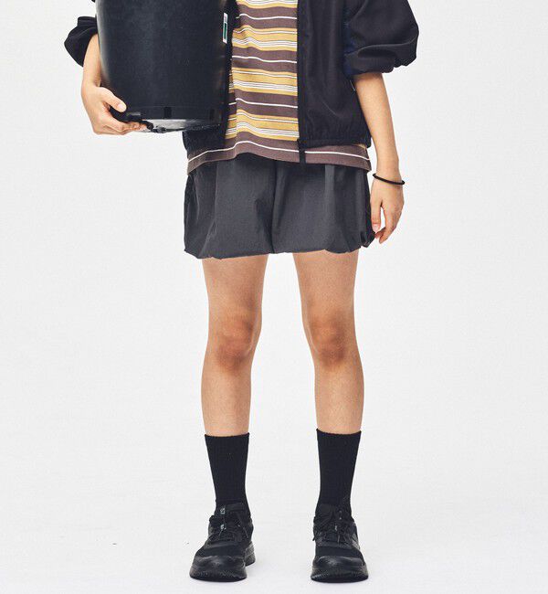 UNITED ARROWS green label relaxing「タッサーバルーン キュロット / キッズ  100cm-160cm 撥水 UVカット」|その他|DK.GRAY