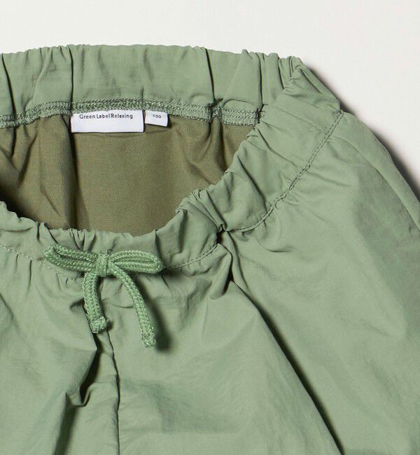 UNITED ARROWS green label relaxing「タッサーバルーン キュロット / キッズ  100cm-160cm 撥水 UVカット」|その他|