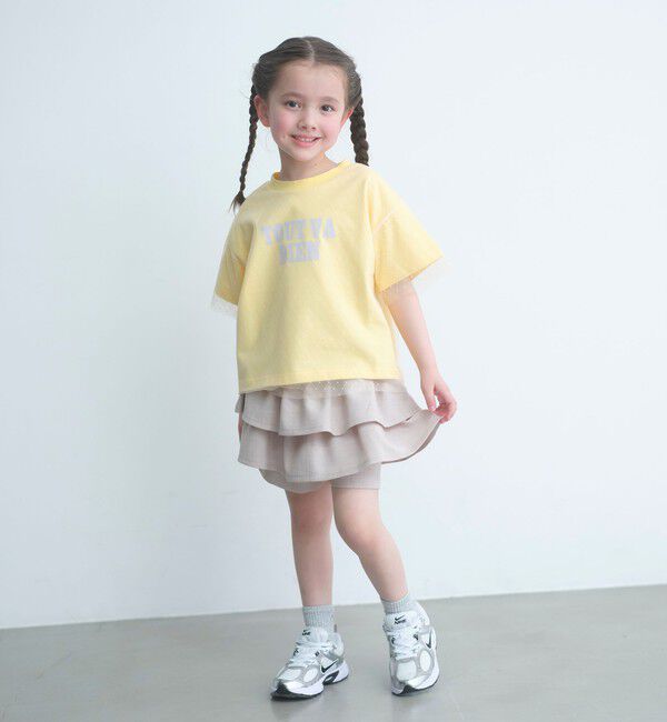 UNITED ARROWS green label relaxing「チュール ドッキング  Tシャツ / キッズ 100cm-130cm」|Tシャツ・カットソー|