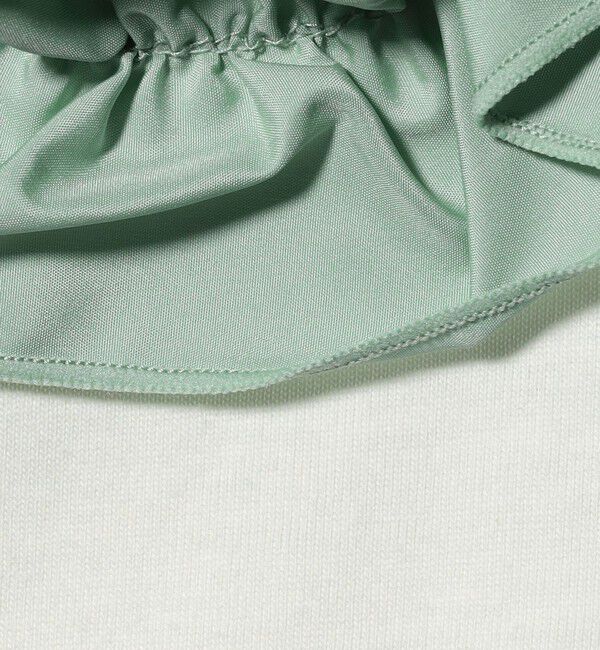 UNITED ARROWS green label relaxing「【スタメンシリーズ】フリル Tシャツ / キッズ  100cm-160cm」|Tシャツ・カットソー|