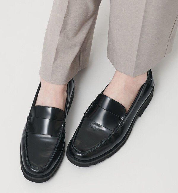 BEAUTY&YOUTH UNITED ARROWS「＜ARTESANOS＞レザー ベーシック ローファー」|ローファー|BLACK