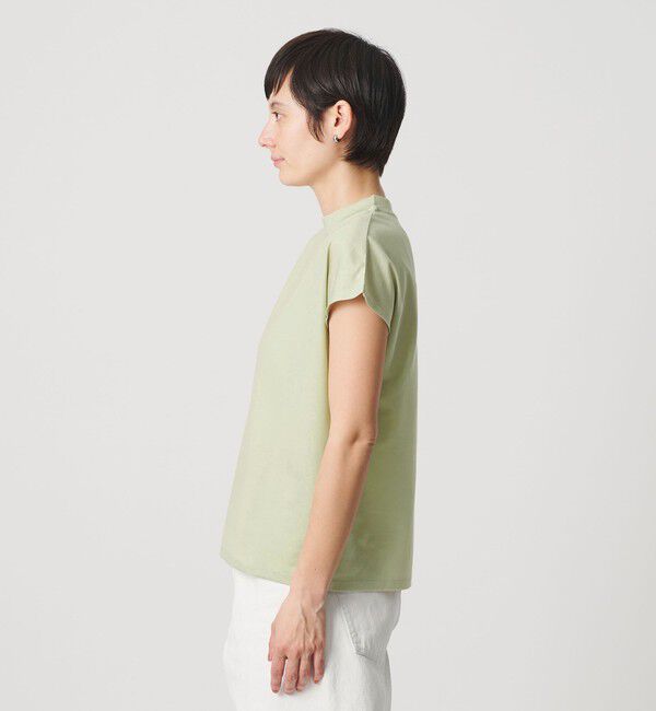 BEAUTY&YOUTH UNITED ARROWS「クルーネック フレンチスリーブ カットソー」|Tシャツ・カットソー|