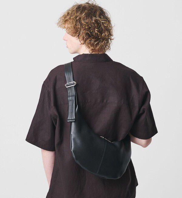 BEAUTY&YOUTH UNITED ARROWS「レザー ムーン ショルダー バッグ」|ショルダー・メッセンジャー|