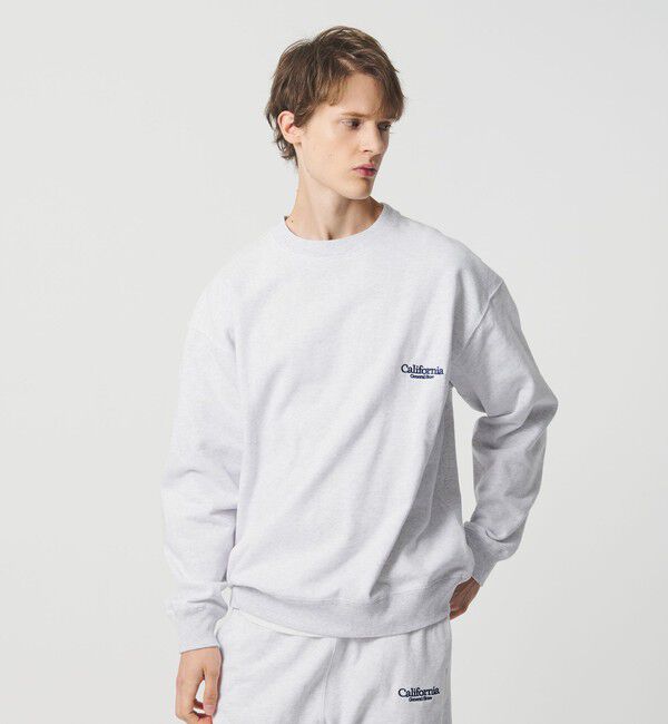 California General Store「＜CGS.＞オーガニックコットン スウェット クルーネック」|スウェット・ジャージ|LT.GRAY