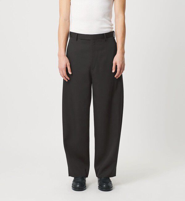 BEAUTY&YOUTH UNITED ARROWS「HI-LINE ウーステッド カーヴィー トラウザーズ」|チノ|