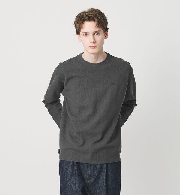 BEAUTY&YOUTH UNITED ARROWS「＜LACOSTE for BEAUTY&YOUTH＞ワントーン ロング スリーブ カットソー」|Tシャツ・カットソー|