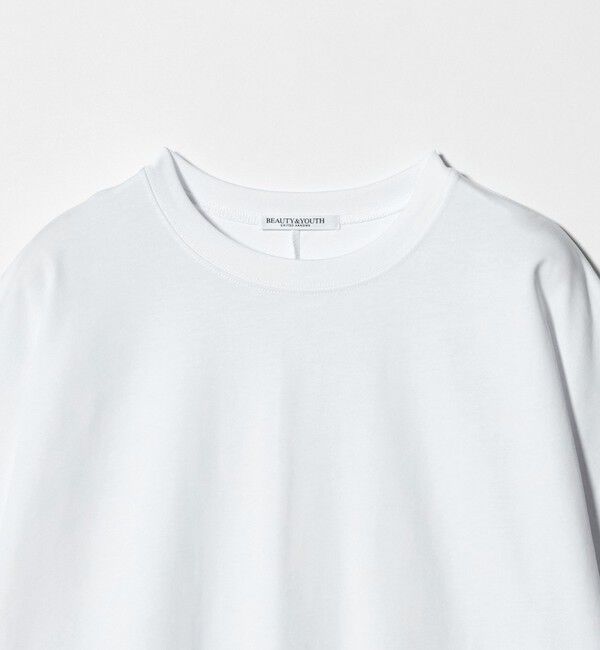 BEAUTY&YOUTH UNITED ARROWS「ヘム ドローストリング 5分袖 Tシャツ」|Tシャツ・カットソー|