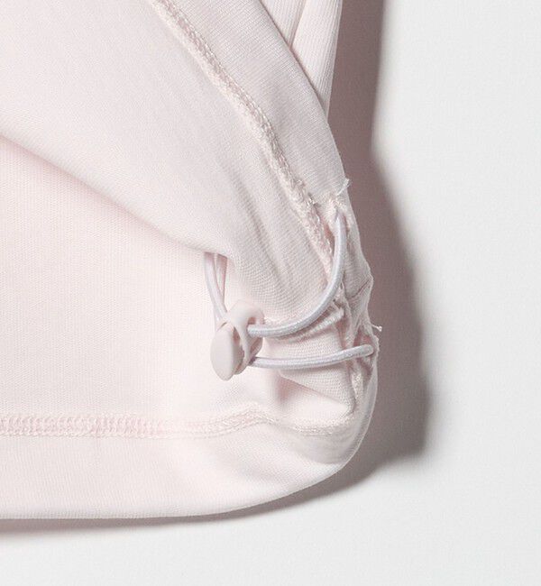 BEAUTY&YOUTH UNITED ARROWS「ヘム ドローストリング 5分袖 Tシャツ」|Tシャツ・カットソー|