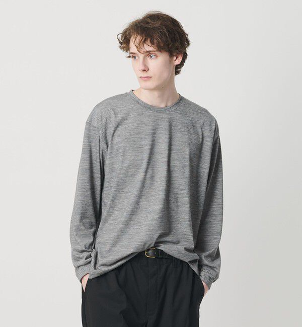 BEAUTY&YOUTH UNITED ARROWS「コンフィーウール ロングスリーブ カットソー」|Tシャツ・カットソー|