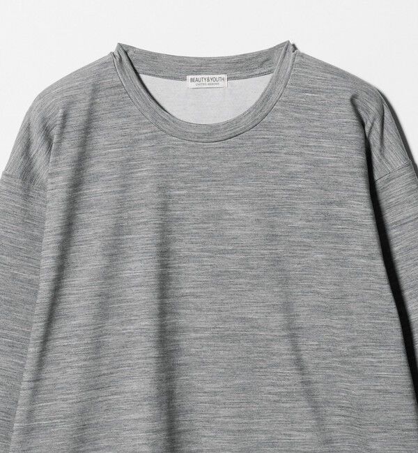BEAUTY&YOUTH UNITED ARROWS「コンフィーウール ロングスリーブ カットソー」|Tシャツ・カットソー|