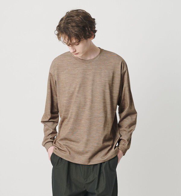 BEAUTY&YOUTH UNITED ARROWS「コンフィーウール ロングスリーブ カットソー」|Tシャツ・カットソー|MOCA