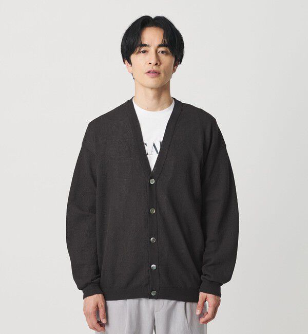 BEAUTY&YOUTH UNITED ARROWS「エアミラノ Vネック カーディガン ウォッシャブル 抗菌 防臭機能付き」|カーディガン|