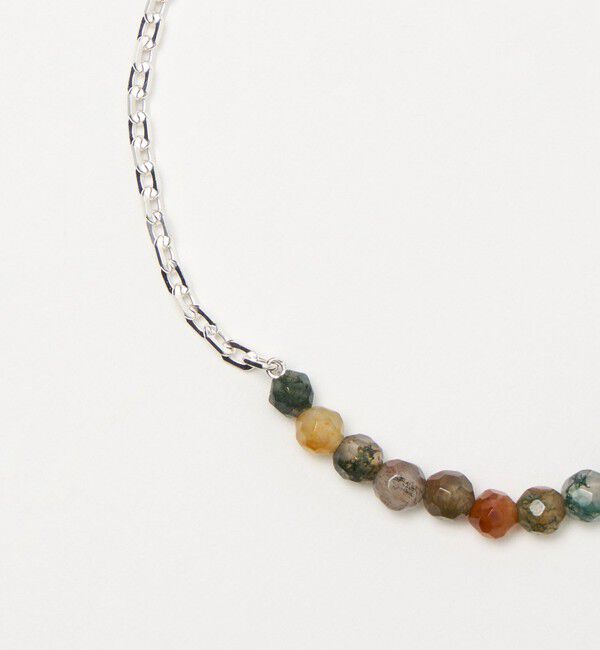 BEAUTY&YOUTH UNITED ARROWS「＜eoa＞ストーン チェーン ブレスレット」|ブレスレット・バングル|