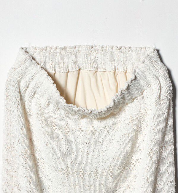 BEAUTY&YOUTH UNITED ARROWS「レースプリーツ タイトスカート ウォッシャブル」|タイト|