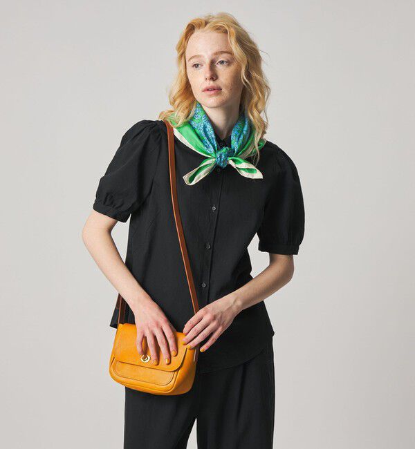 STEVEN ALAN「＜Steven Alan＞ライトオンスデニム パフスリーブ シャツ」|シャツ・ブラウス|