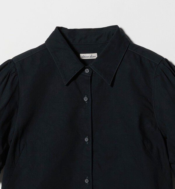 STEVEN ALAN「＜Steven Alan＞ライトオンスデニム パフスリーブ シャツ」|シャツ・ブラウス|