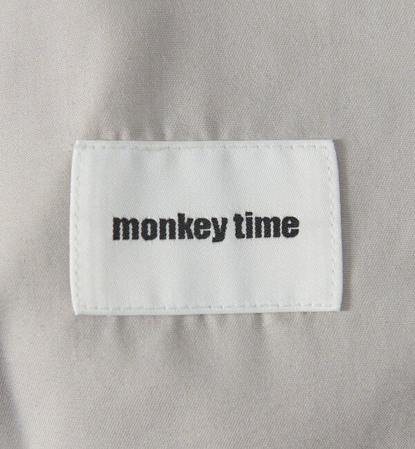 MONKEY TIME「ライトオンス ストライプ デニム 2P ワイド パンツ」|チノ|