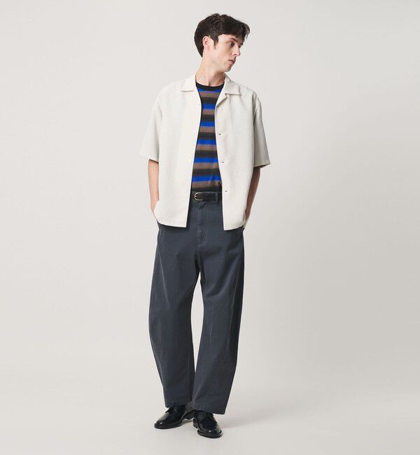 BEAUTY&YOUTH UNITED ARROWS「シルキータッチ ナロー オープンカラー シャツ FORM型」|シャツ・ブラウス|