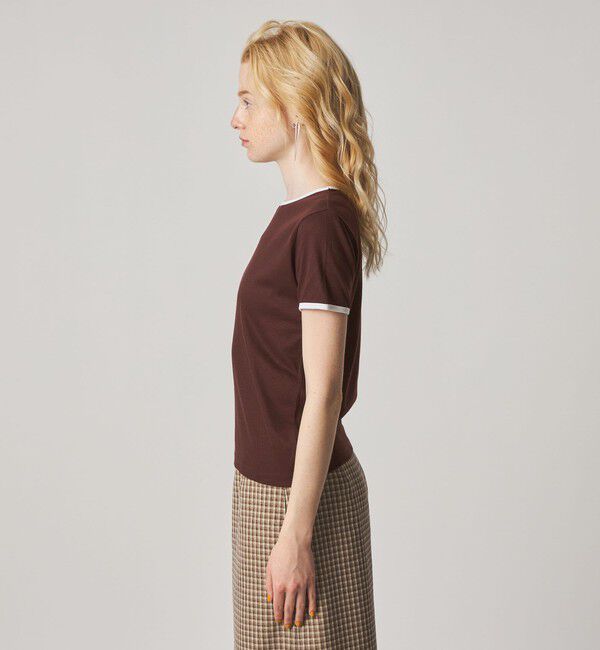 STEVEN ALAN「＜Steven Alan＞リンガー Tシャツ」|Tシャツ・カットソー|