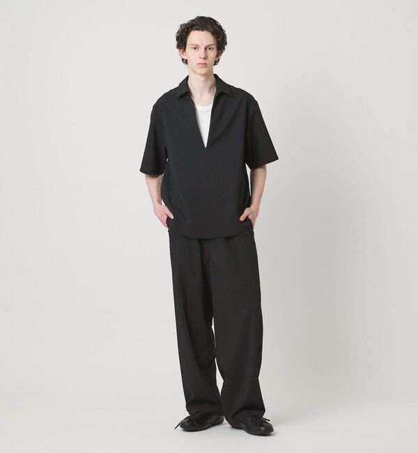 MONKEY TIME「RENU TROシリーズ ディープ Vネック シャツ -セットアップ対応-」|シャツ・ブラウス|