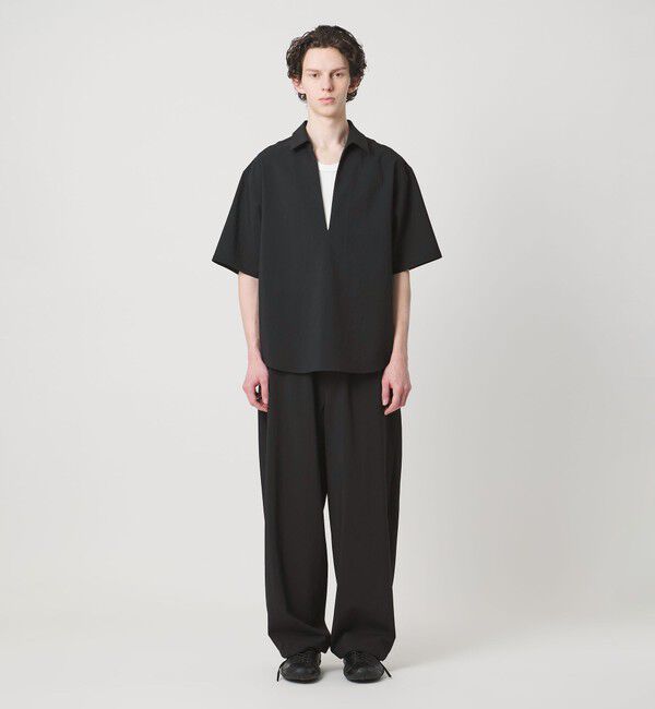 MONKEY TIME「RENU TROシリーズ ディープ Vネック シャツ -セットアップ対応-」|シャツ・ブラウス|