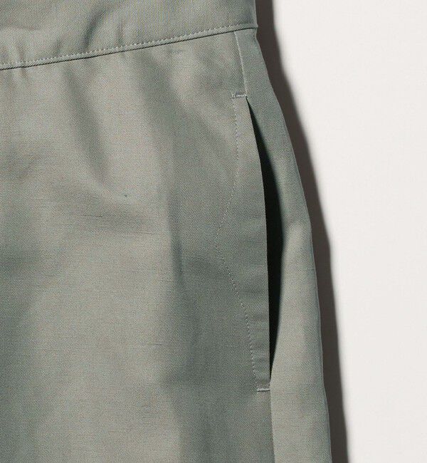 STEVEN ALAN「＜Steven Alan＞バックシンチ ワイドストレート パンツ」|チノ|