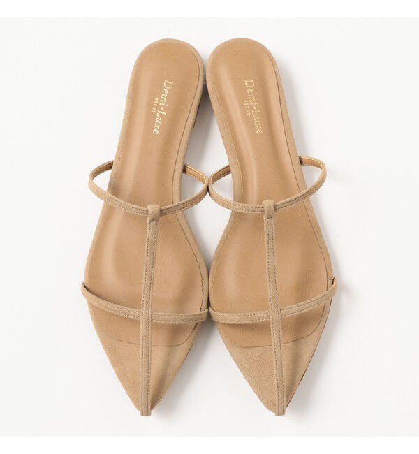 Demi-Luxe BEAMS 「ポインテッド ヌードサンダル .M」|サンダル|