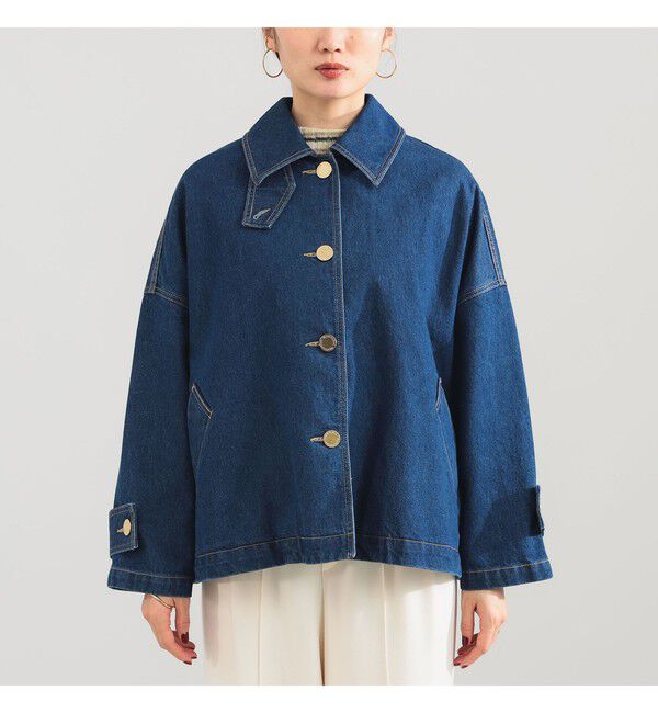 Demi-Luxe BEAMS 「Traditional Weatherwear / Malton デニムブルゾン」|ブルゾン・スタジャン|