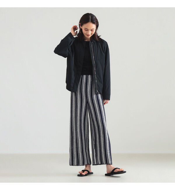 Demi-Luxe BEAMS 「Krochet / コットン クロシェ パンツ」|チノ|