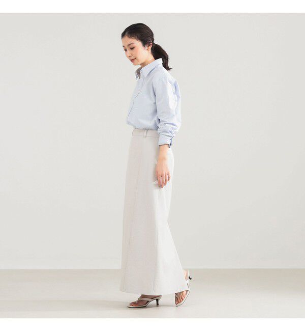 Demi-Luxe BEAMS 「AK+1 / フロント 切り替え スカート」|スカート|