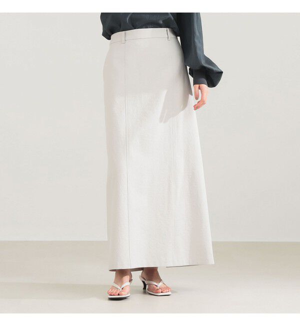 Demi-Luxe BEAMS 「AK+1 / フロント 切り替え スカート」|スカート|