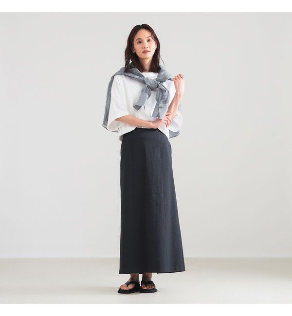 Demi-Luxe BEAMS 「AK+1 / フロント 切り替え スカート」|スカート|