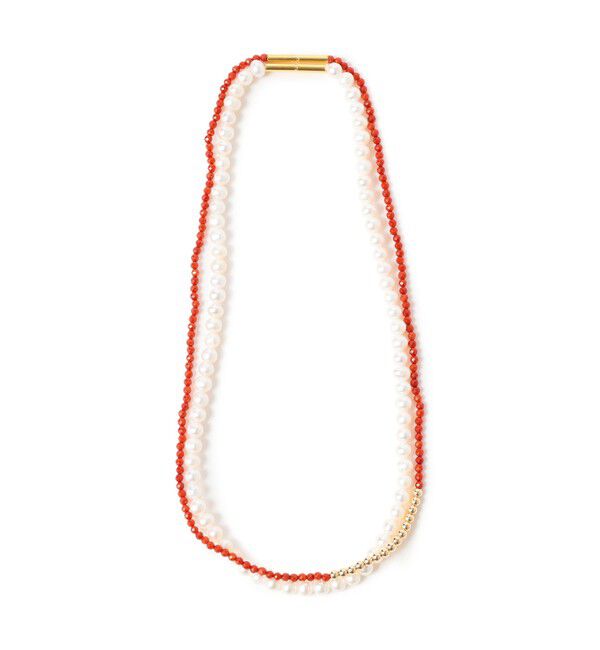 Demi-Luxe BEAMS 「jour couture / whim.02 ネックレス」|その他|WHITE&times;RED