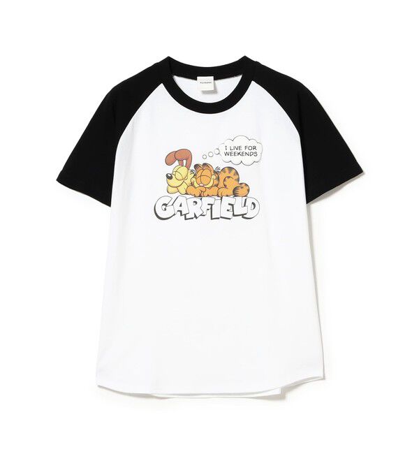 Ray BEAMS 「GARFIELD / ショート スリーブ Tシャツ」|Tシャツ・カットソー|WHITE