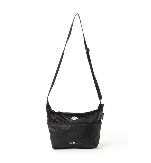 Ray BEAMS 「DANTON / コーデュラ ナイロン リップストップ サコッシュ〈Monceau1.4〉」|ショルダー・メッセンジャー|090_BLACK(WHITE)