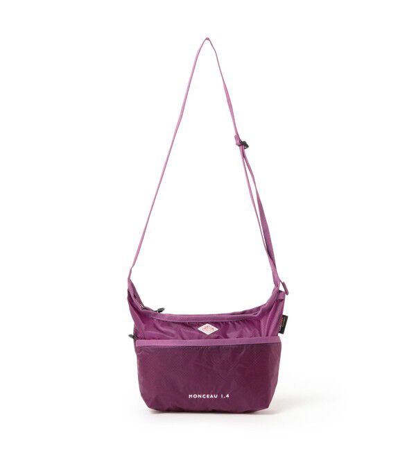 Ray BEAMS 「DANTON / コーデュラ ナイロン リップストップ サコッシュ〈Monceau1.4〉」|ショルダー・メッセンジャー|675_PURPLE(WHITE)