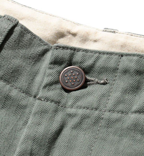BEAMS PLUS「MIL Trousers Herringbone」|その他|