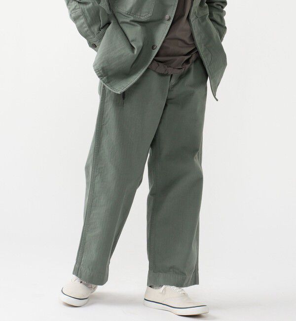 BEAMS PLUS「MIL Trousers Herringbone」|その他|