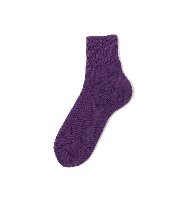 BEAMS「【別注】FAB.IT / Chuck Short」|ソックス|PURPLE