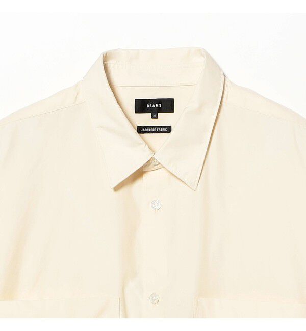 BEAMS「ワイドアーム レギュラーカラーシャツ」|シャツ・ブラウス|