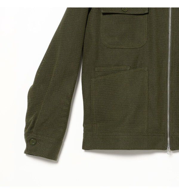 BEAMS「【別注】UNIVERSAL OVERALL / MESH WIDE JACKET」|ブルゾン・スタジャン|
