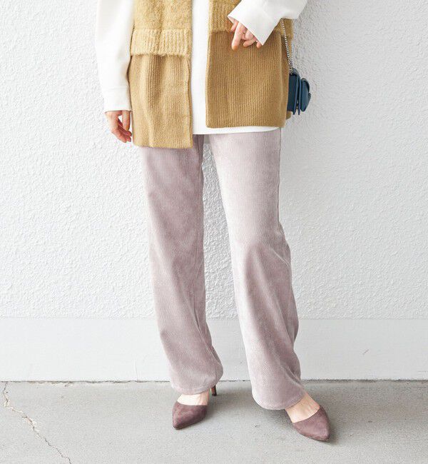 SHIPS for women「〈手洗い可能〉ストレッチ混 細 コーデュロイ スリム パンツ ◇」|その他|