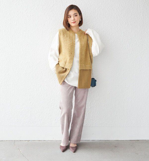 SHIPS for women「〈手洗い可能〉ストレッチ混 細 コーデュロイ スリム パンツ ◇」|その他|