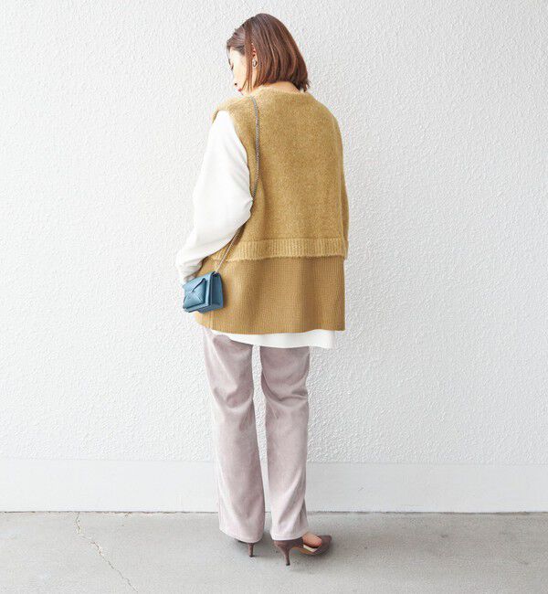 SHIPS for women「〈手洗い可能〉ストレッチ混 細 コーデュロイ スリム パンツ ◇」|その他|